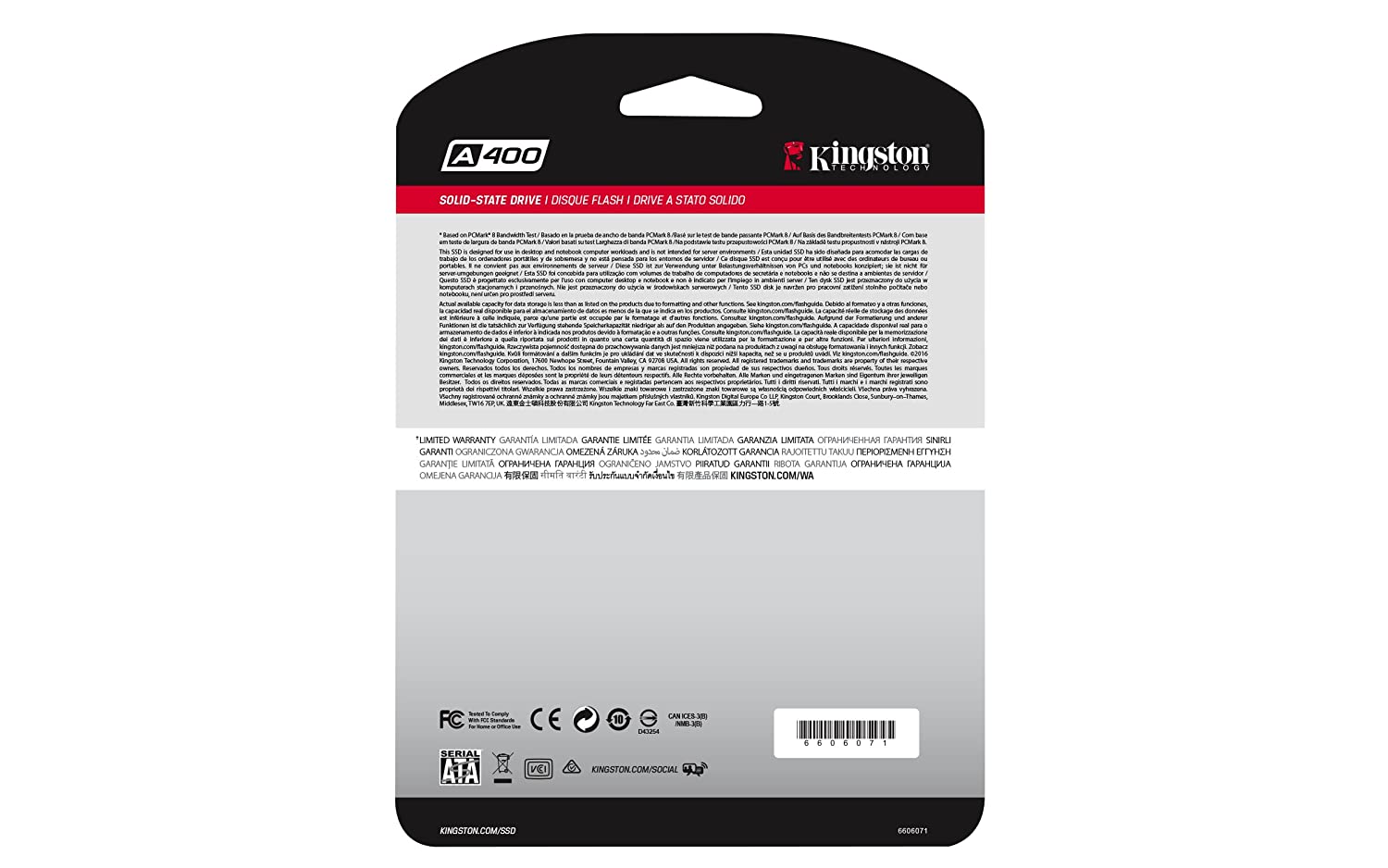 Kingston SSD A400 240GB (SA400S37/240GIN) - Image 2